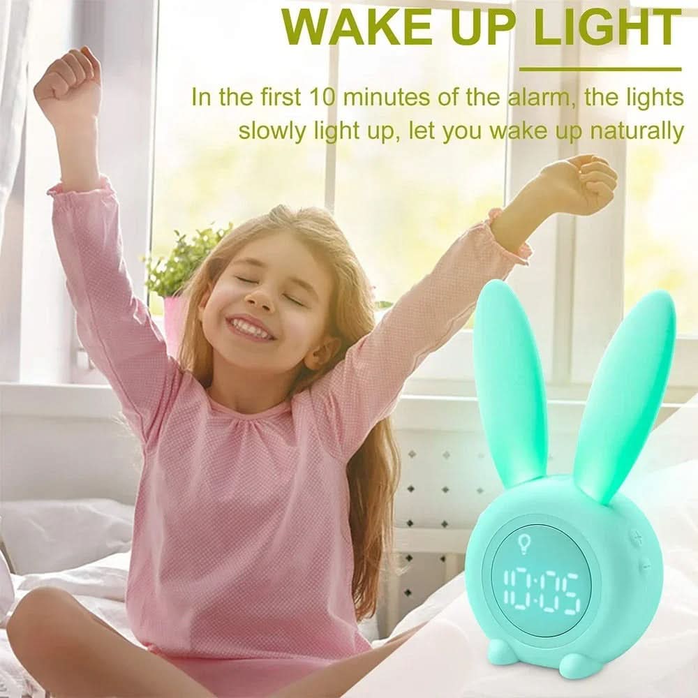 Gentle Night Light with Alarm for Toddlers