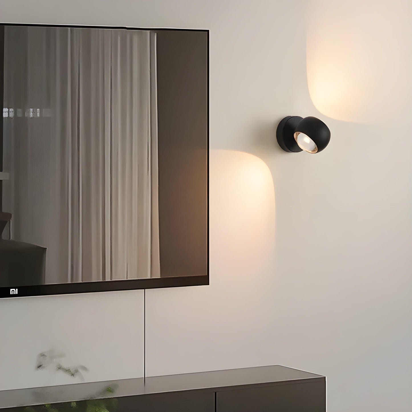 Modern 360-Degree Rotating LED Wall Lamp