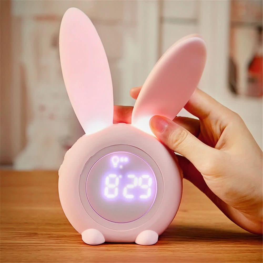 Gentle Night Light with Alarm for Toddlers
