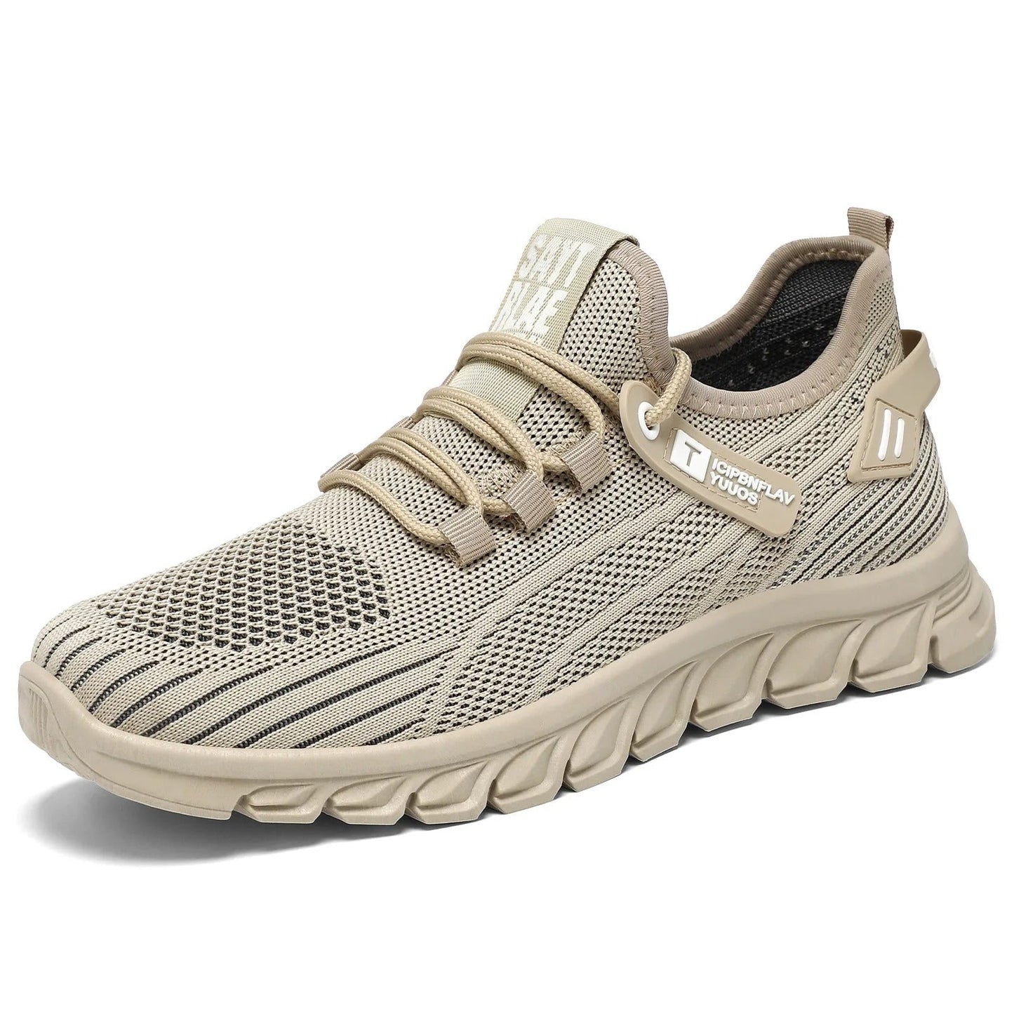 Men's Lightweight Breathable Slip-On Sneakers with Cushioned Support