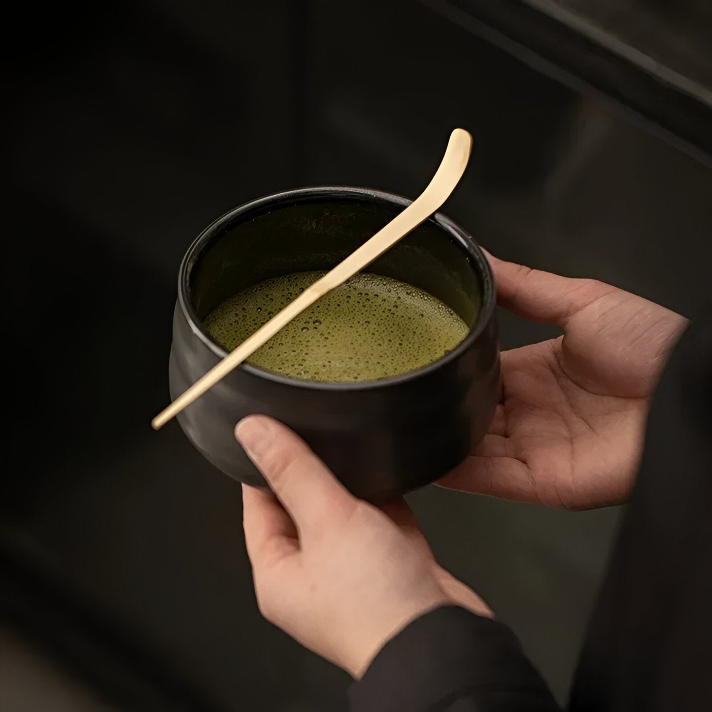 4-Piece Authentic Matcha Tea Set with Bamboo Whisk and Bowl