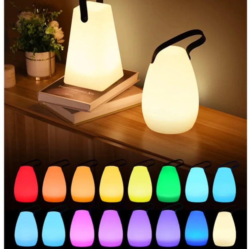 Portable Waterproof Cordless Table Lamp with Remote Control