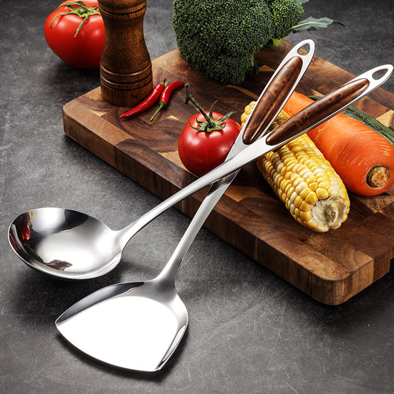 Ergonomic Stainless Steel Kitchen Tool Set, 5-Piece