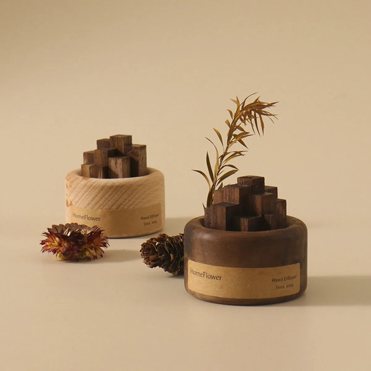 Natural Solid Wood Aromatherapy Diffuser