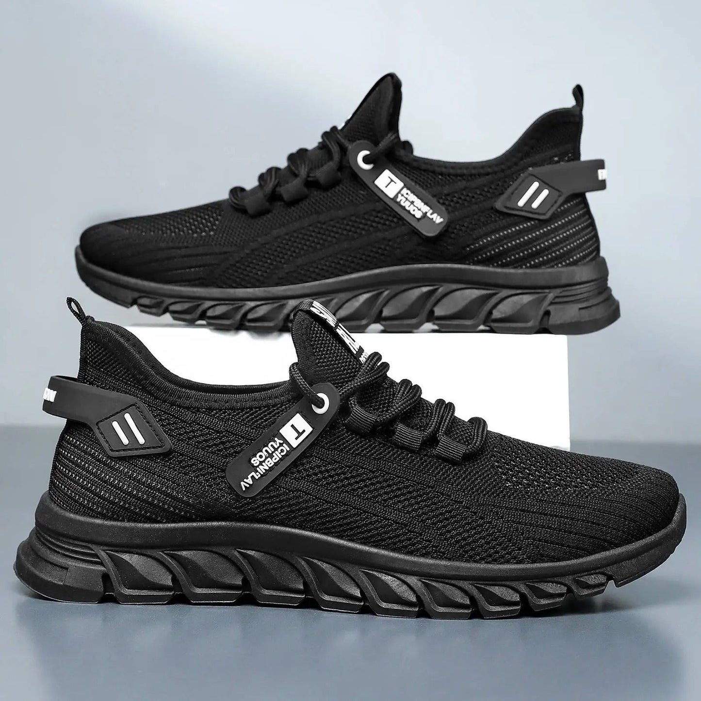 Men's Lightweight Breathable Slip-On Sneakers with Cushioned Support