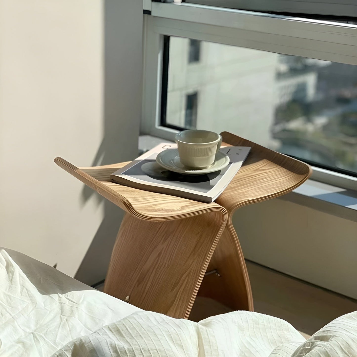 Rustic Solid Wood Handcrafted Bench – Unique Wooden Seating
