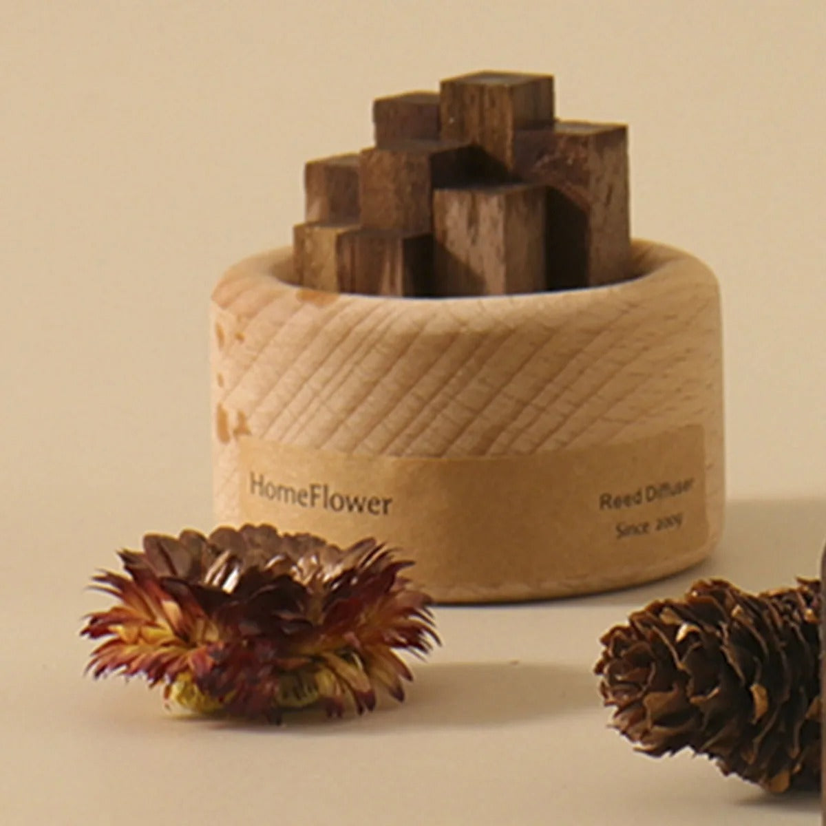 Natural Solid Wood Aromatherapy Diffuser