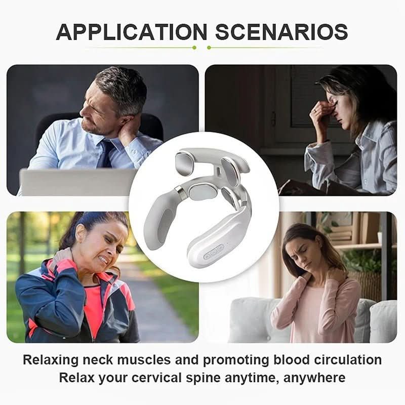 Heated Neck and Muscle Massager with Vibration
