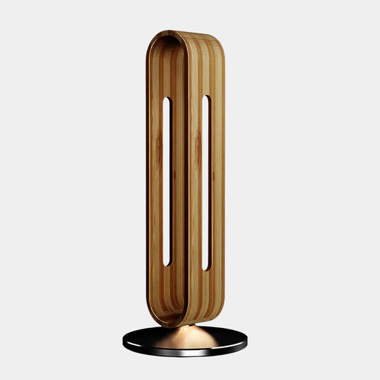 Wood and Metal Headphone Stand for Organized Storage