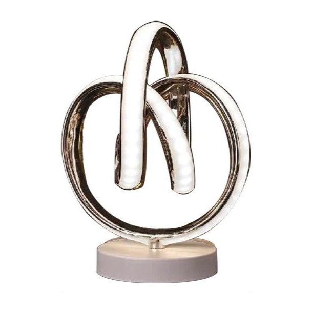 Curved LED Table Lamp with USB Connection