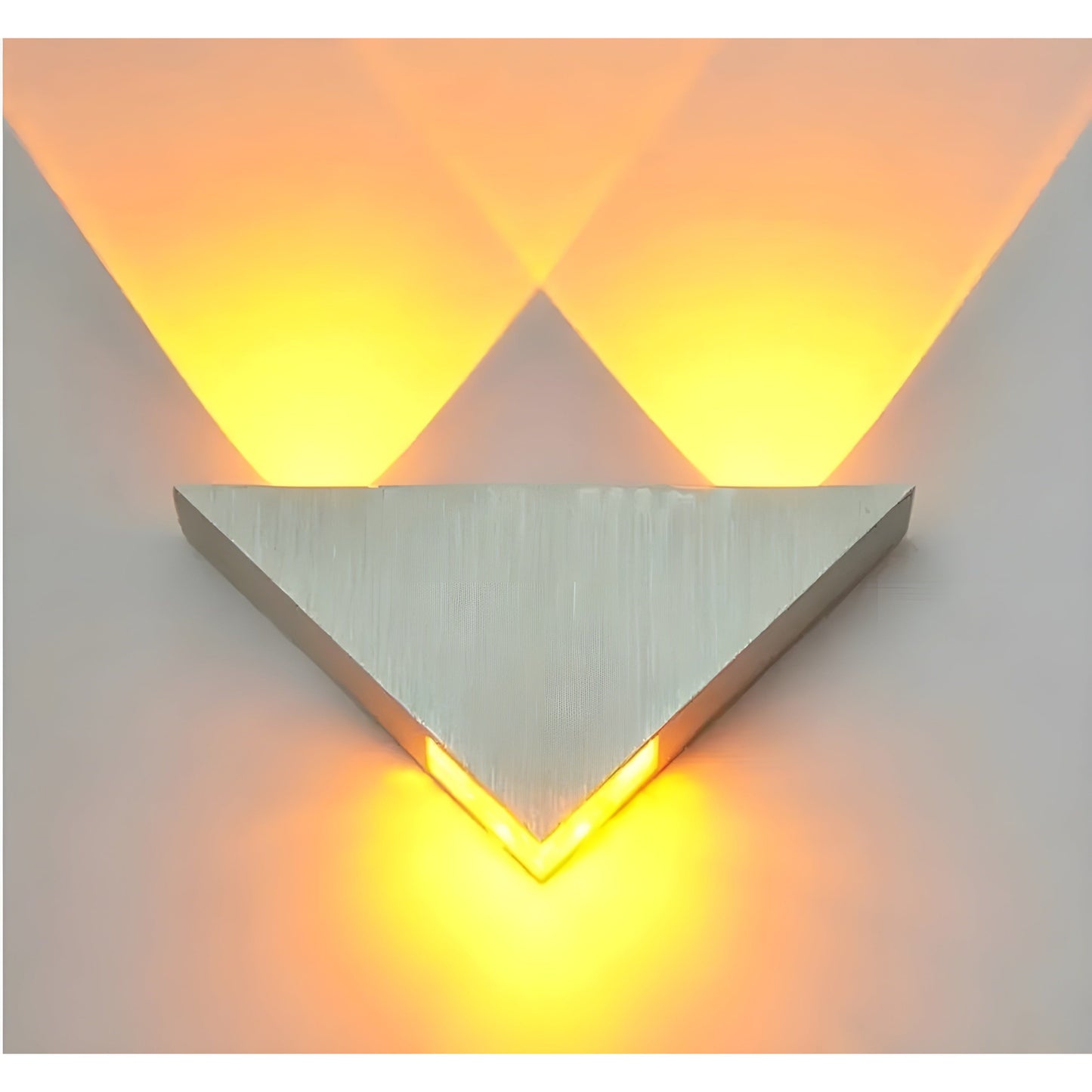 Modern Triangle LED Wall Lamp with Dimmable Lighting
