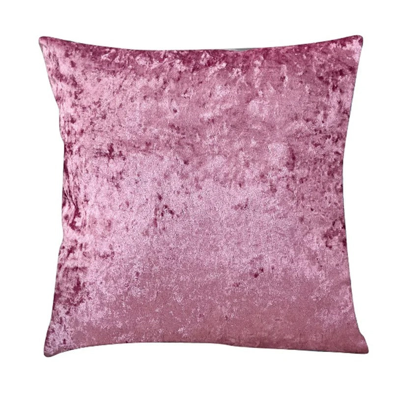 Ultra Soft Beige Velvet Cushion Cover