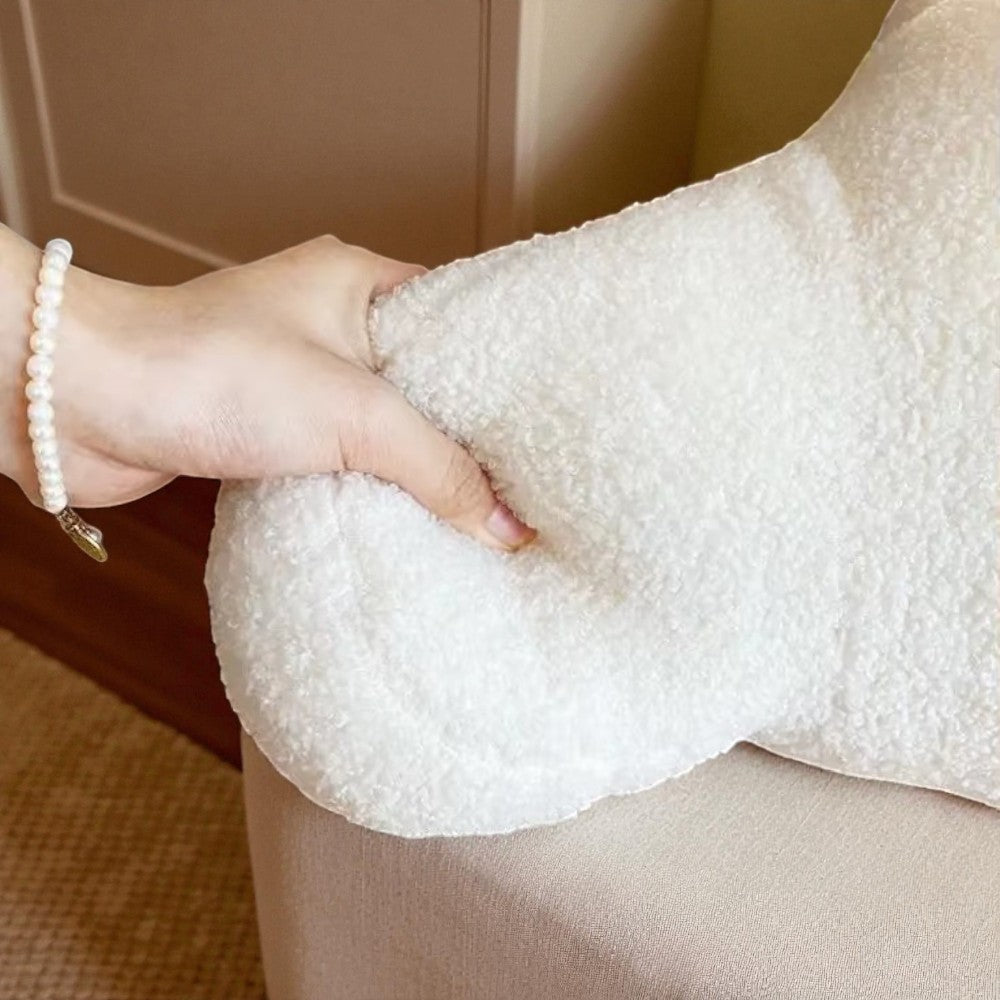 Teddy Bear Shaped Backrest Cushion