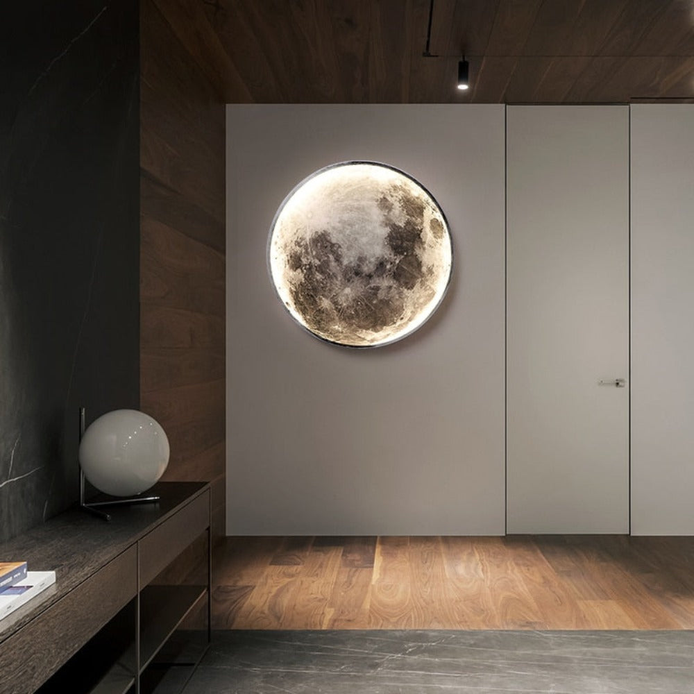 3D LED Moon or Earth Wall Lamp with Remote Control