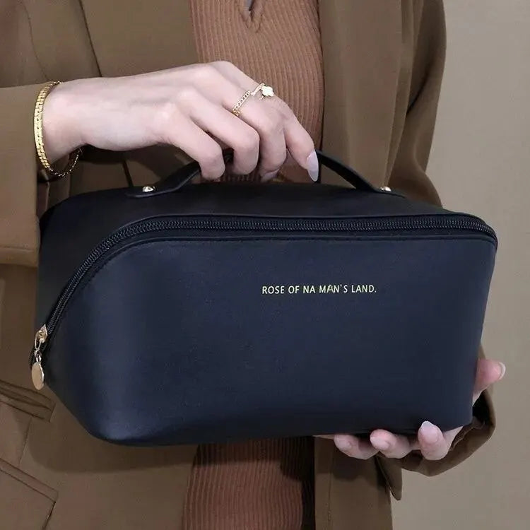 Luxury Waterproof Makeup Organizer with Zipper for Travel
