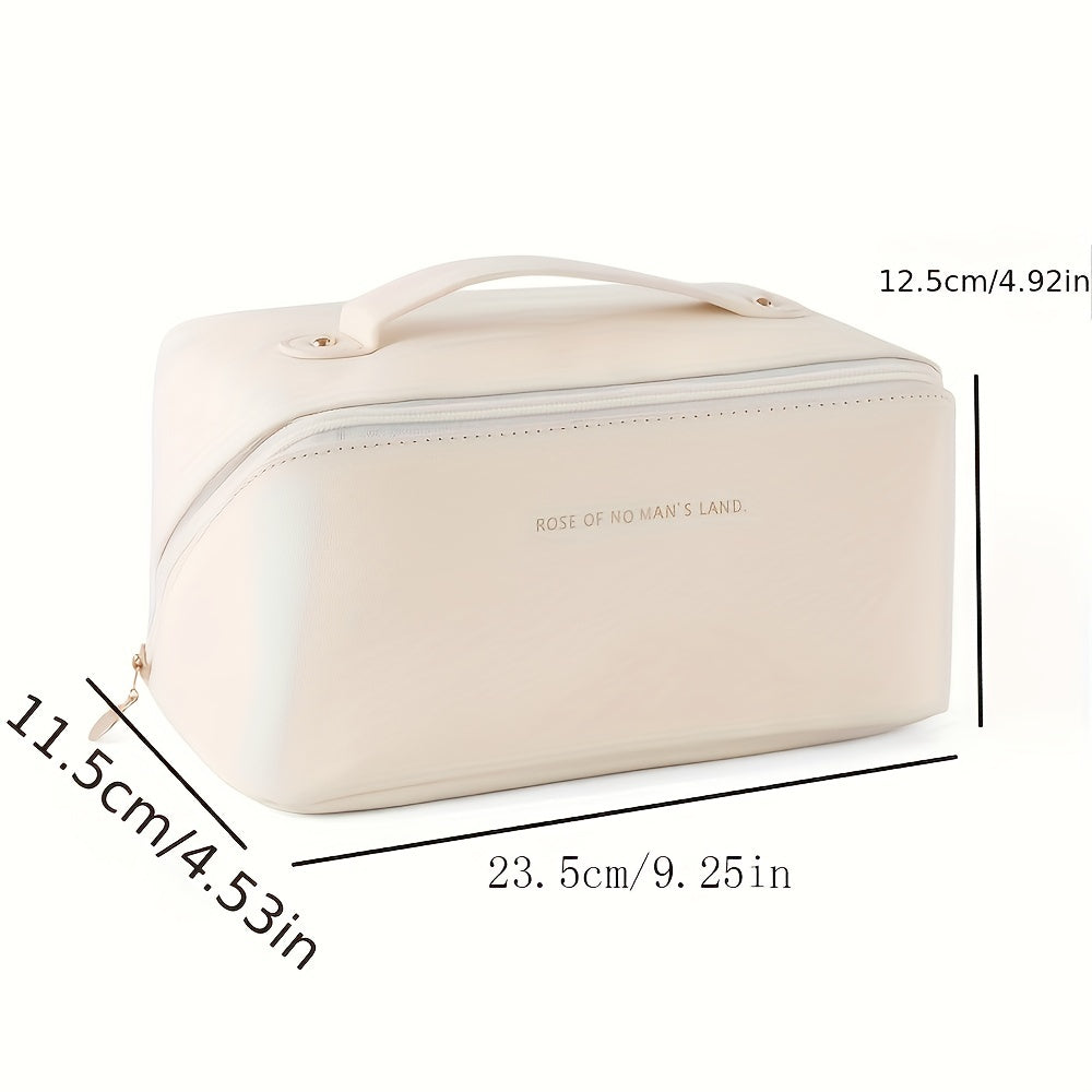 Luxury Waterproof Makeup Organizer with Zipper for Travel