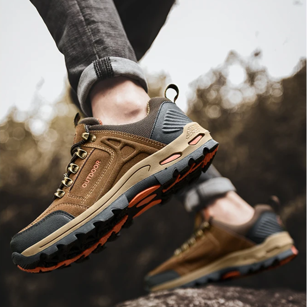 Waterproof Hiking Boots with Slip-Resistant Support