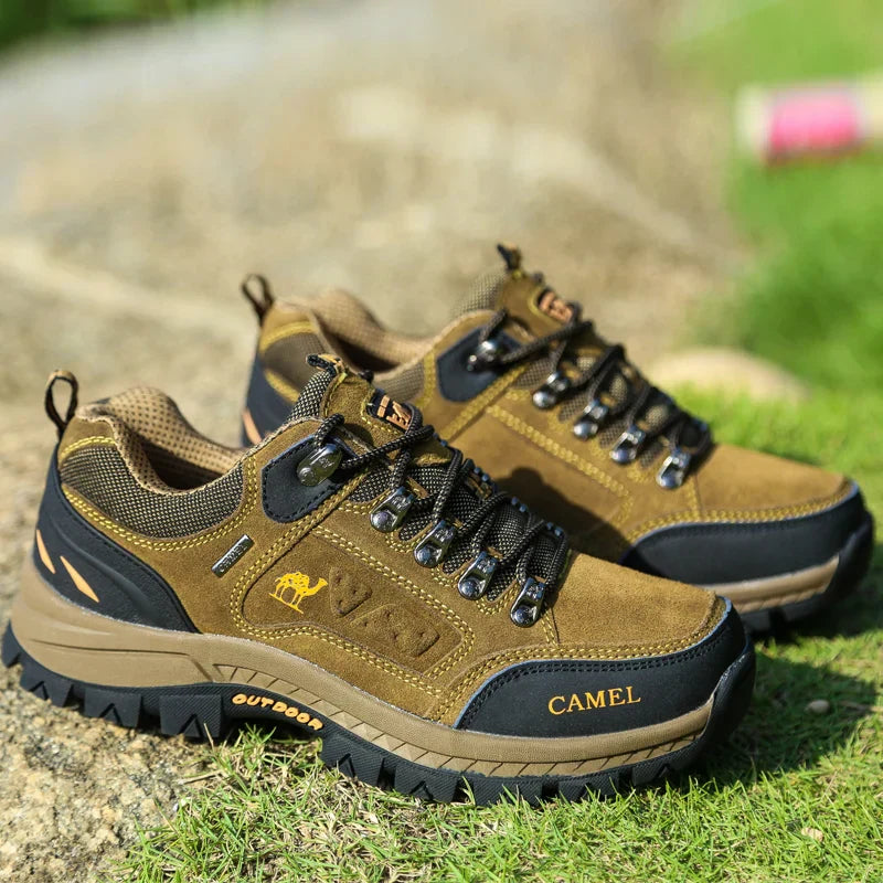 Waterproof Hiking Boots with Slip-Resistant Support