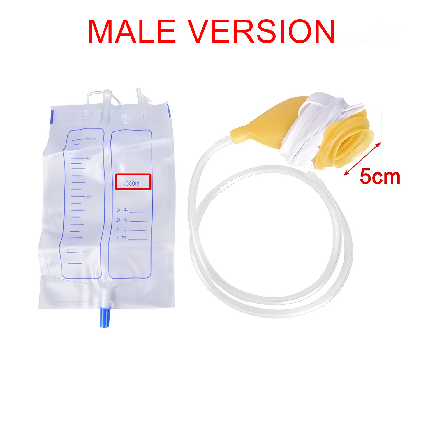 Reusable Incontinence Underwear with Built-In 500 ml Pouch