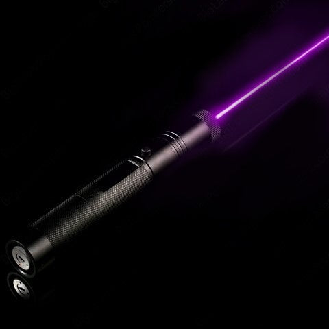 Rechargeable USB Laser Pointer with Adjustable Focus and Safety Lock