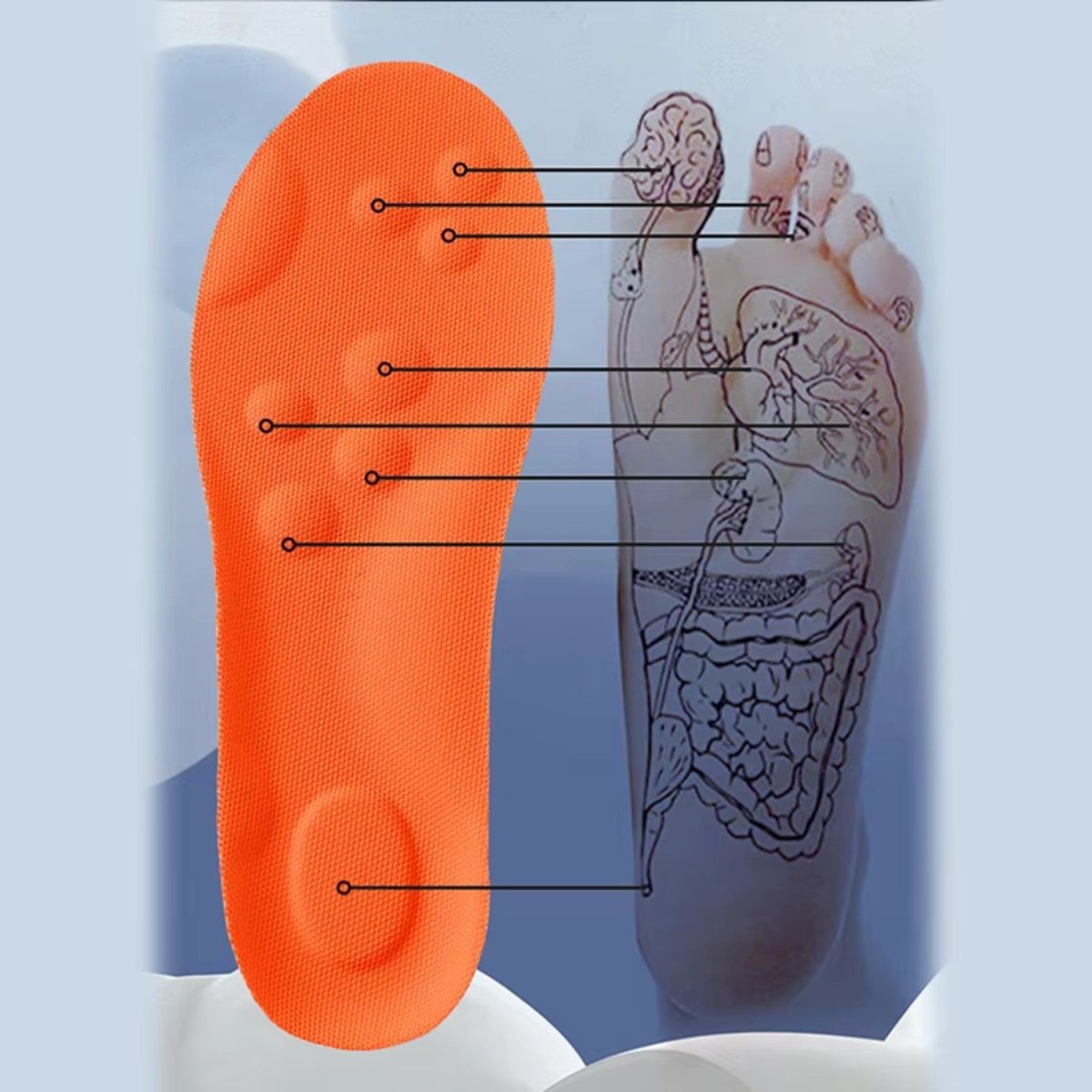 Adaptive Massaging Insoles for All-Day Comfort