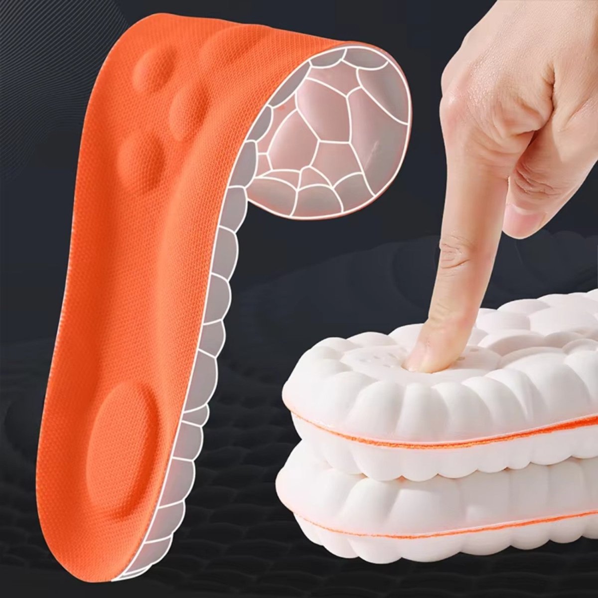 Adaptive Massaging Insoles for All-Day Comfort