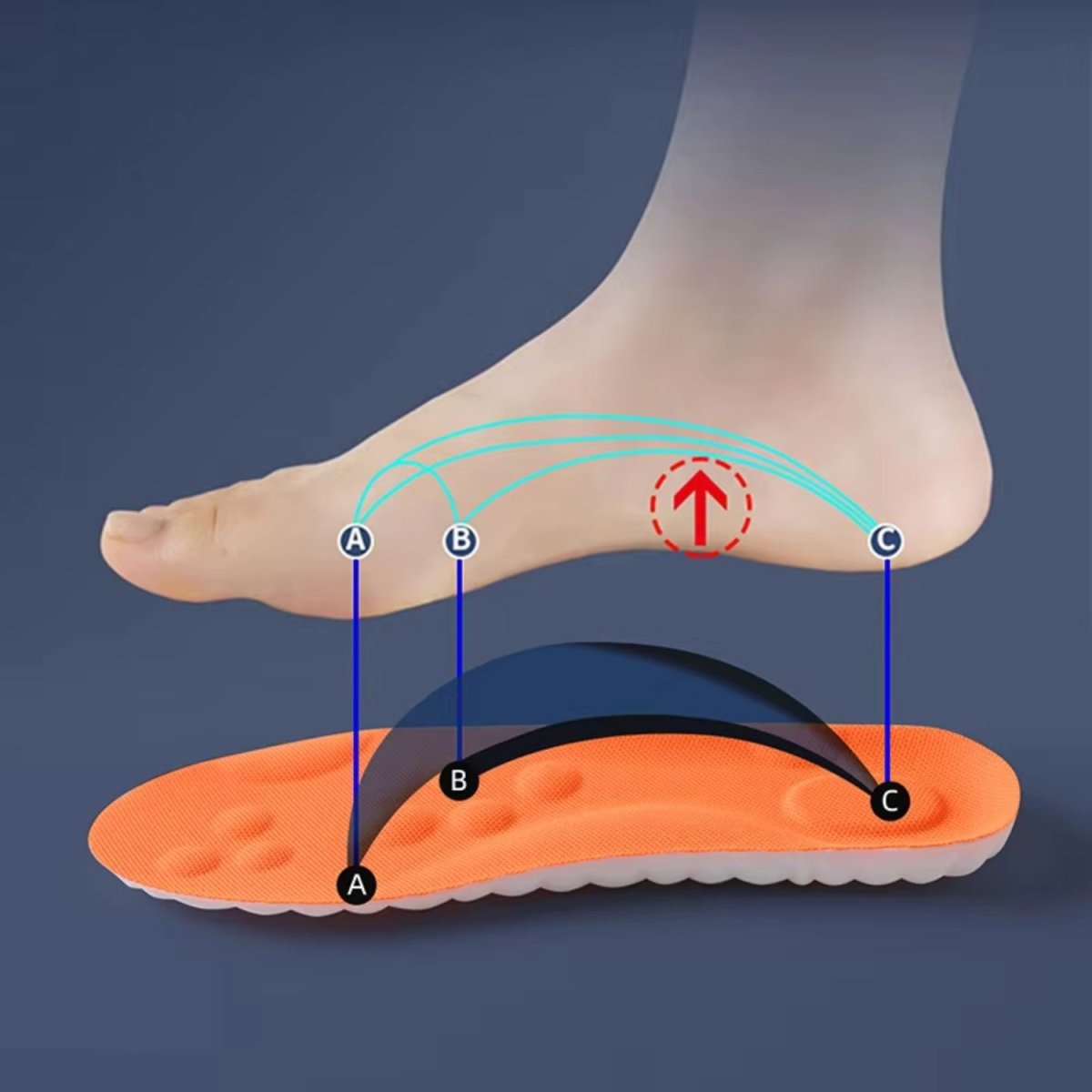 Adaptive Massaging Insoles for All-Day Comfort