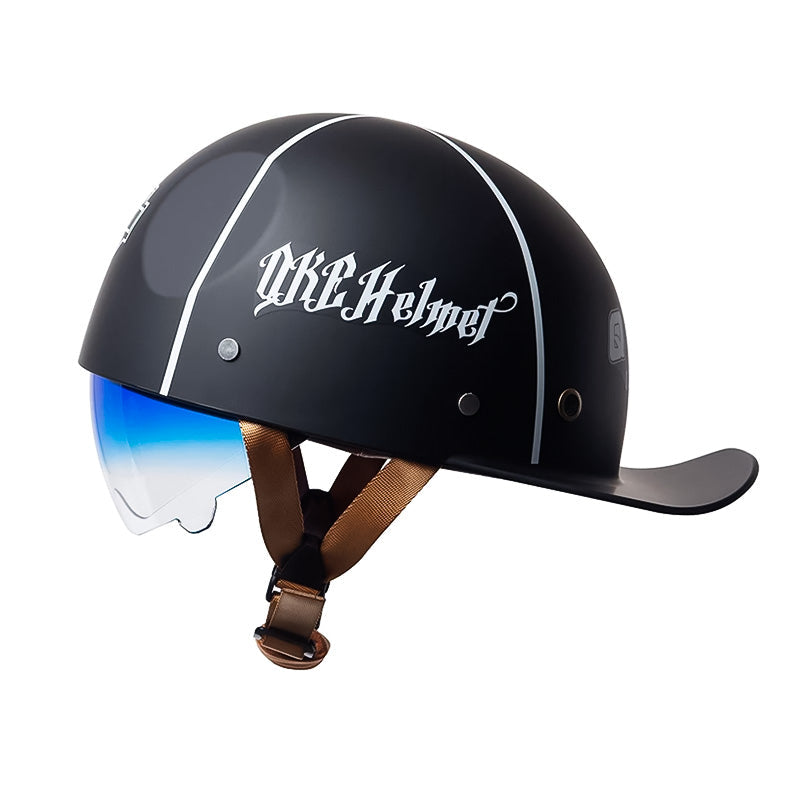 DOT Approved Lightweight Motorcycle Baseball Helmet