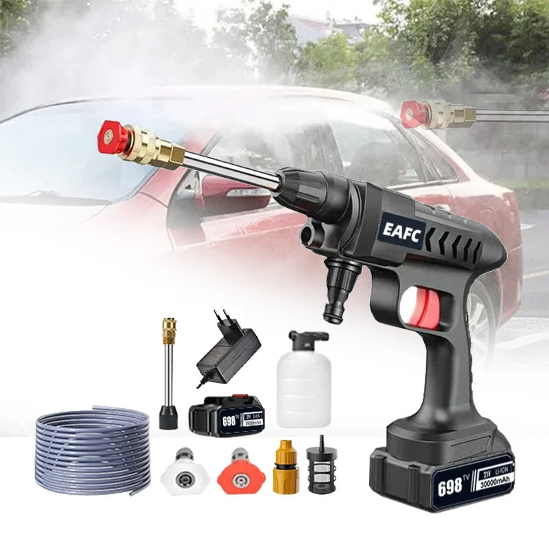 High-Pressure Wireless Water Gun for Car Washing