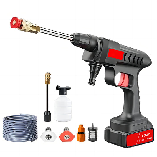 High-Pressure Wireless Water Gun for Car Washing