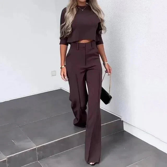 Stylish Women's Two-Piece Set for Versatile Outfits