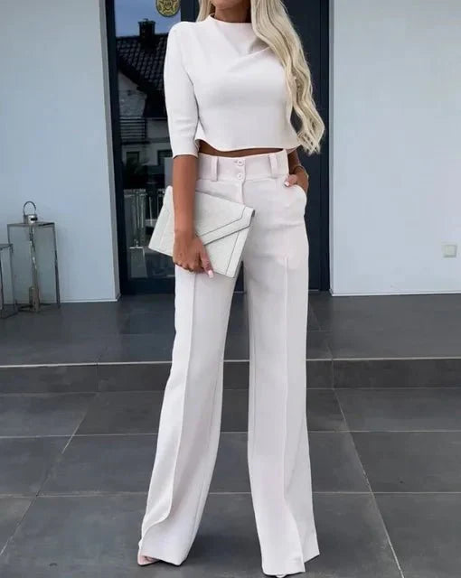 Stylish Women's Two-Piece Set for Versatile Outfits