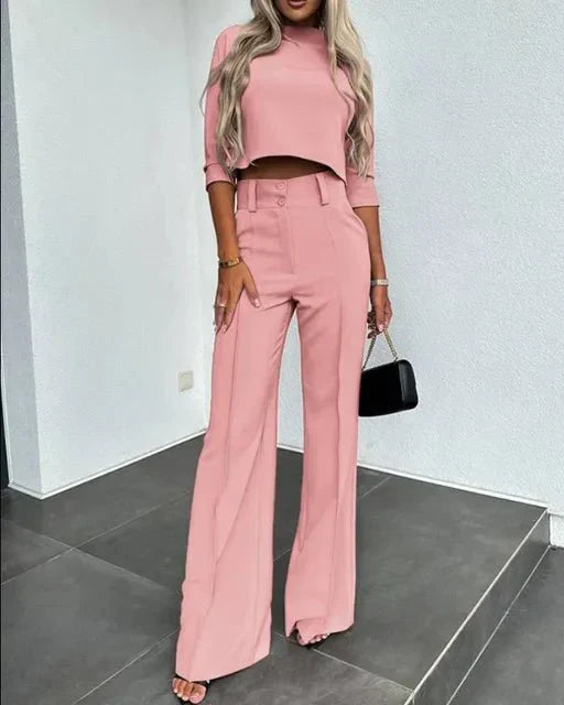 Stylish Women's Two-Piece Set for Versatile Outfits
