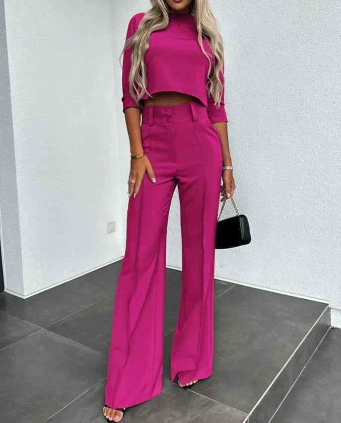 Stylish Women's Two-Piece Set for Versatile Outfits