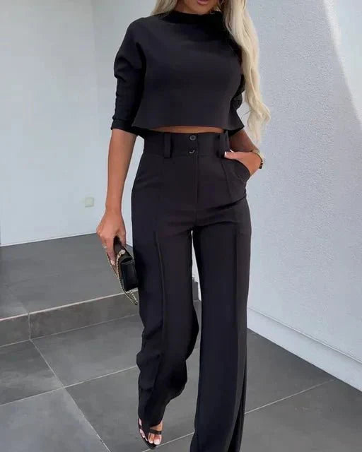 Stylish Women's Two-Piece Set for Versatile Outfits