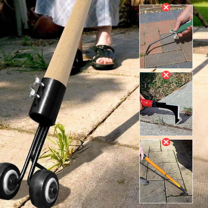 Strong Gap Weeder Tool for Easy Weed Removal in Hard-to-Reach Areas
