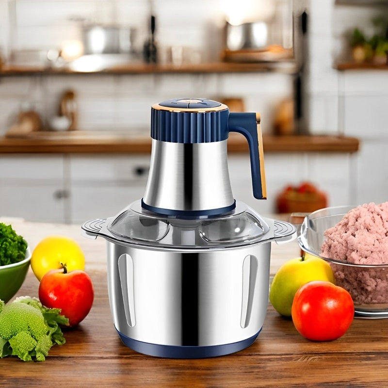 500W Stainless Steel Electric Meat Grinder with 5L Capacity