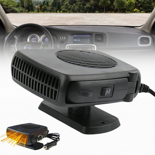 12V Portable Ceramic Car Heater Fan for Fast Heating and Defrosting