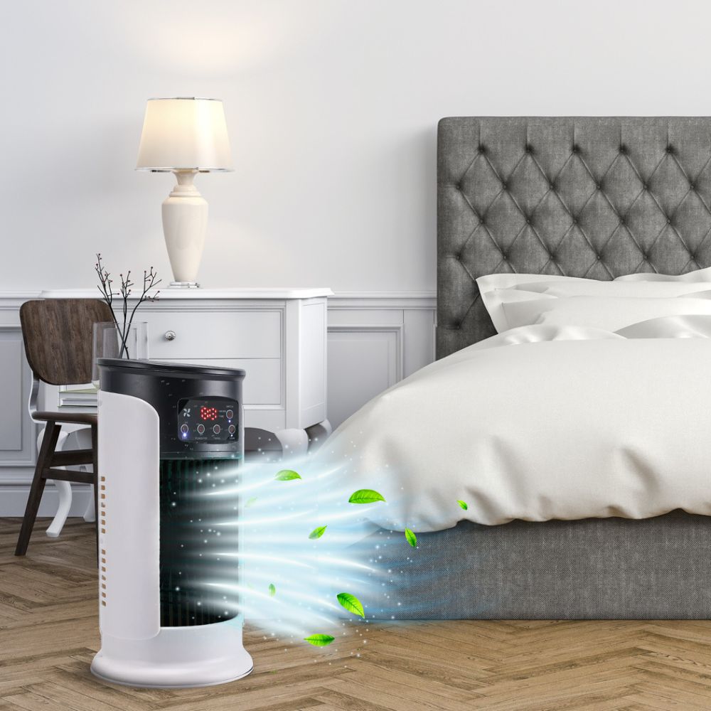 Portable Windowless Air Conditioner Stand Up Unit with Cooling and Humidifier Functions