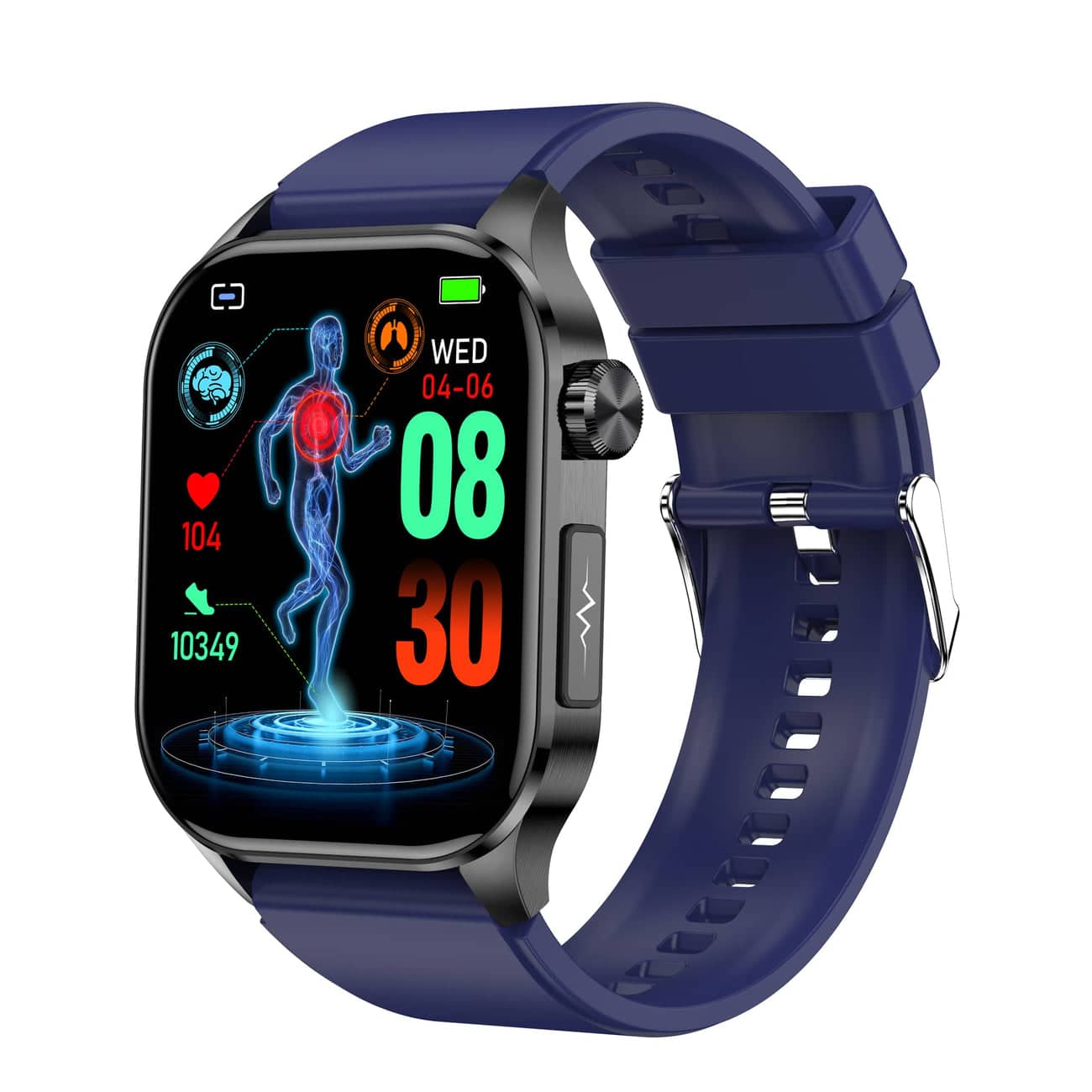 Smartwatch with Heart Rate Monitor and ECG Tracking