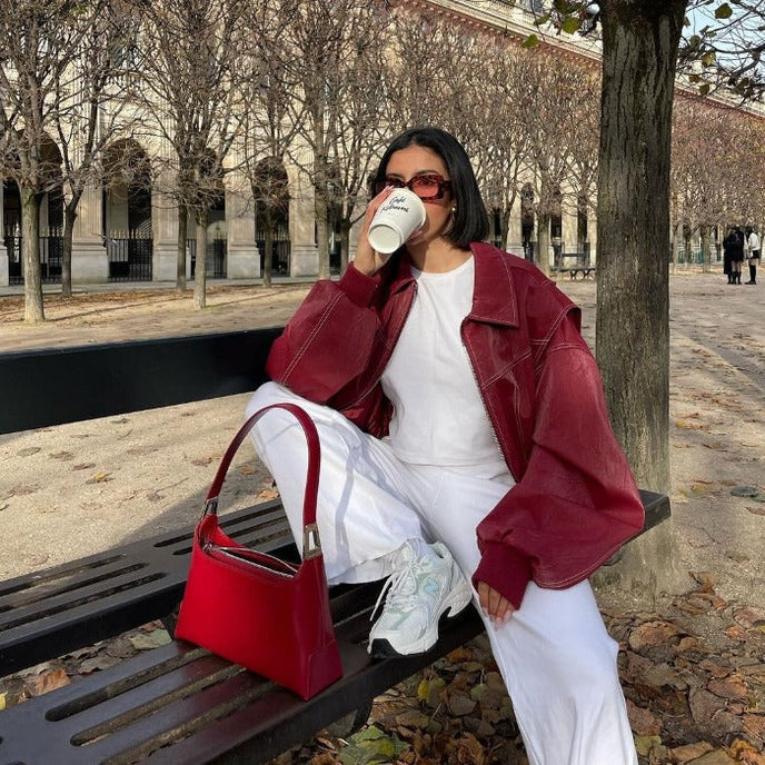 Oversized Minimalist Women's Jacket for Effortless Style