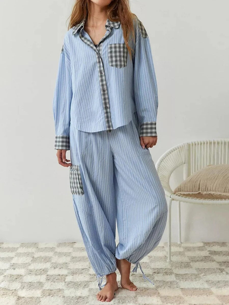 Elegant Soft Fit Lounge Set for Women