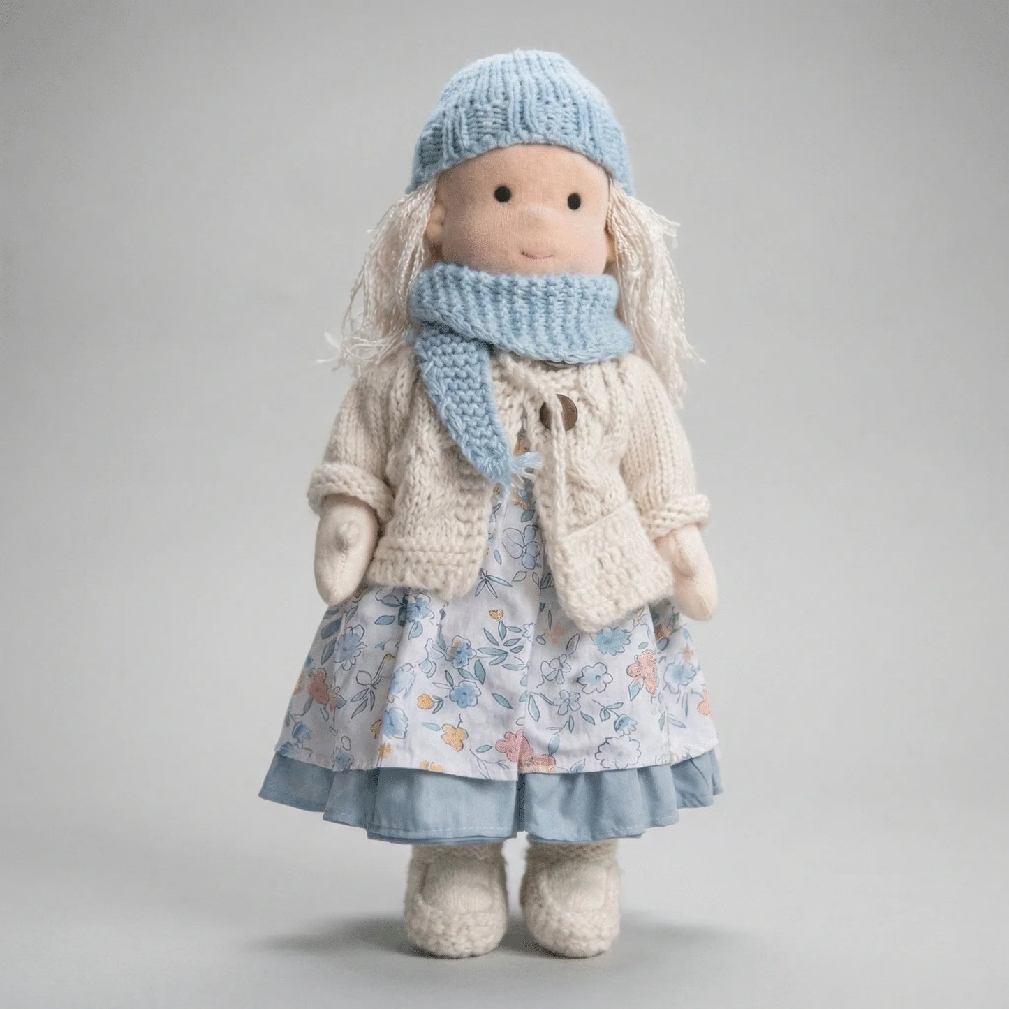 Handmade Waldorf-Inspired Soft Doll for Imaginative Play