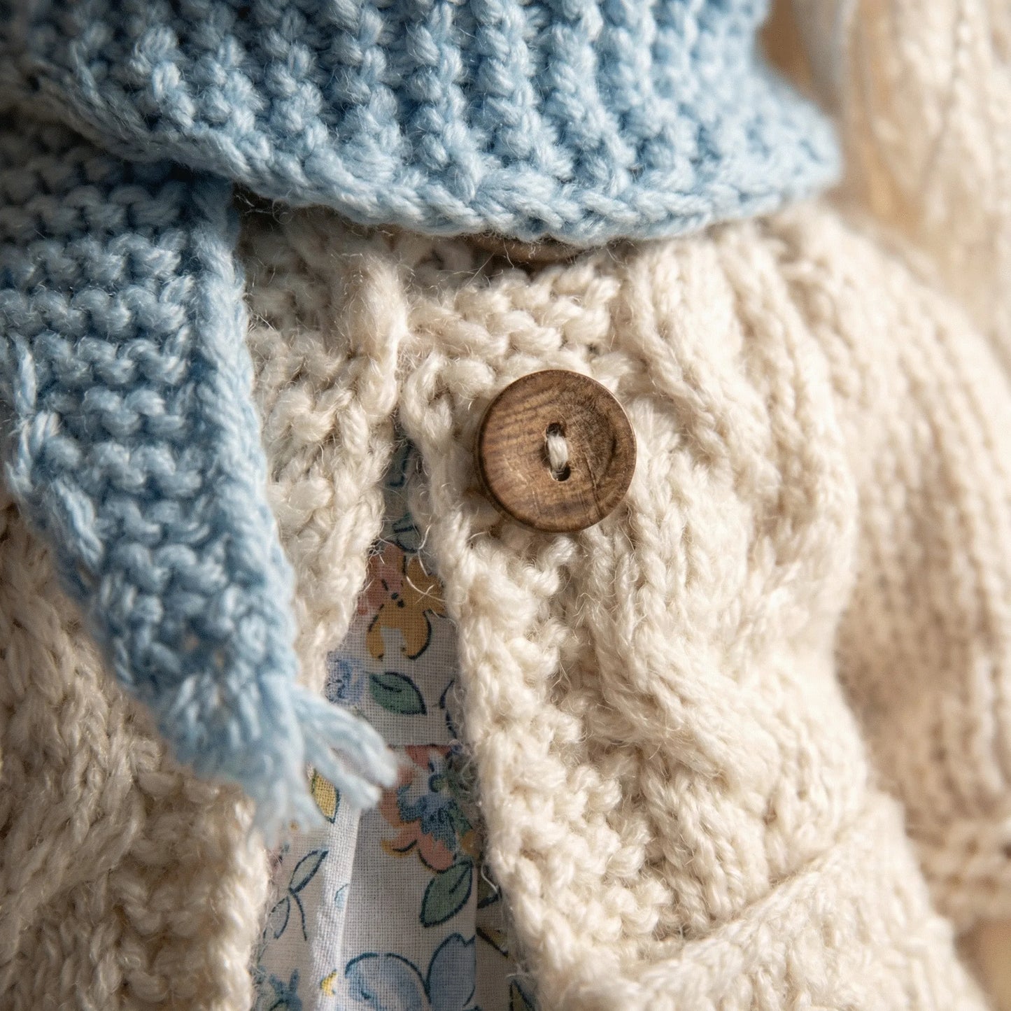 Handmade Waldorf-Inspired Soft Doll for Imaginative Play