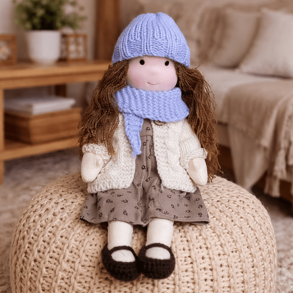 Handmade Waldorf-Inspired Soft Doll for Imaginative Play