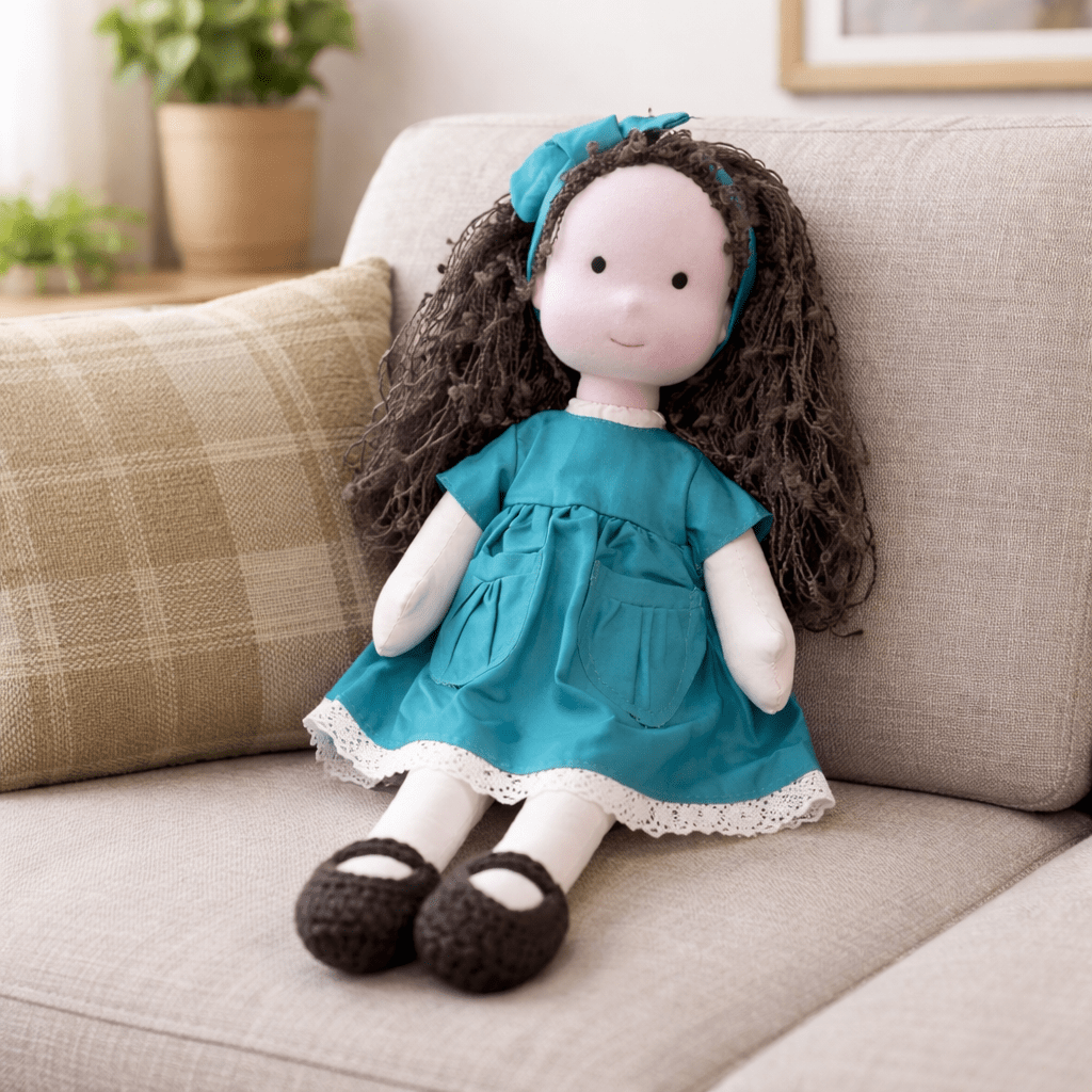 Handmade Waldorf-Inspired Soft Doll for Imaginative Play