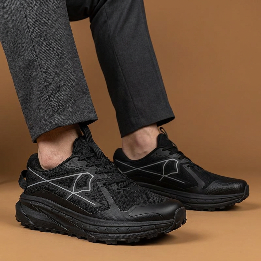 Men's Breathable Comfort Athletic Shoes with Cushioned Sole