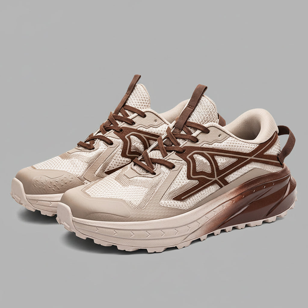 Men's Breathable Comfort Athletic Shoes with Cushioned Sole