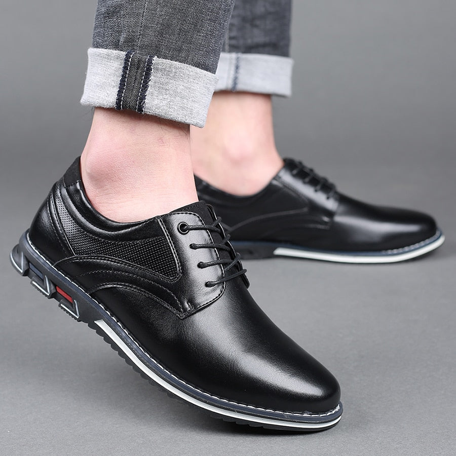 Men's Premium Leather Classic Dress Shoes