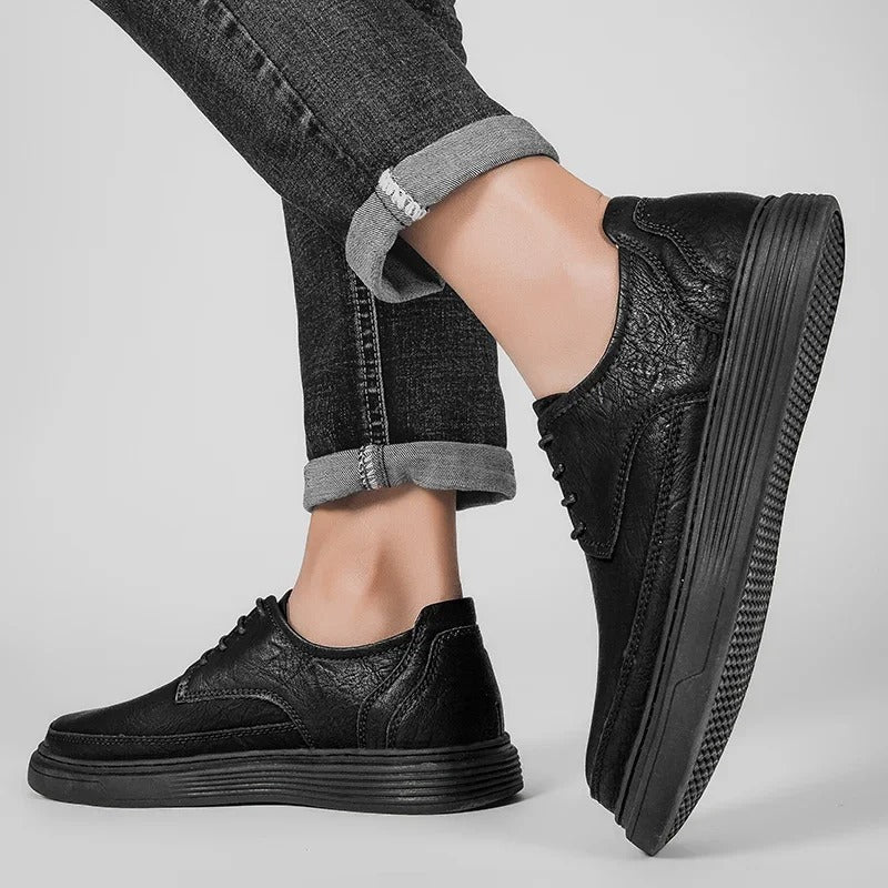 Men's Hybrid Dress Sneakers with Cushioned Sole